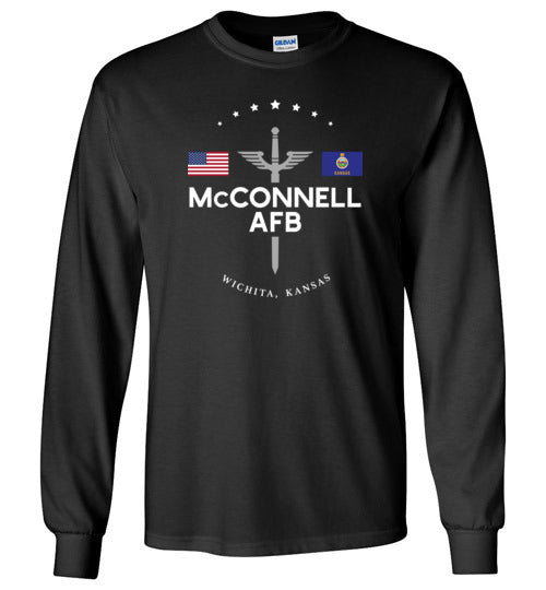 McConnell AFB - Men's/Unisex Long-Sleeve T-Shirt-Wandering I Store