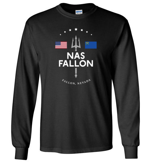 NAS Fallon - Men's/Unisex Long-Sleeve T-Shirt-Wandering I Store
