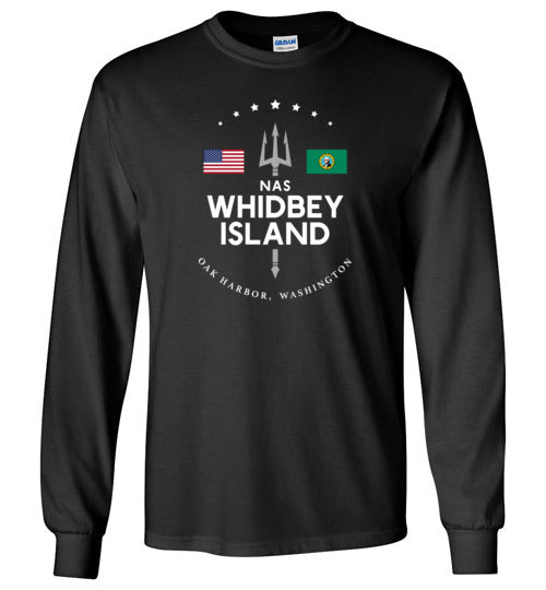 Load image into Gallery viewer, NAS Whidbey Island - Men&#39;s/Unisex Long-Sleeve T-Shirt-Wandering I Store
