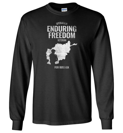 Load image into Gallery viewer, Operation Enduring Freedom &quot;FOB Bostick&quot; - Men&#39;s/Unisex Long-Sleeve T-Shirt
