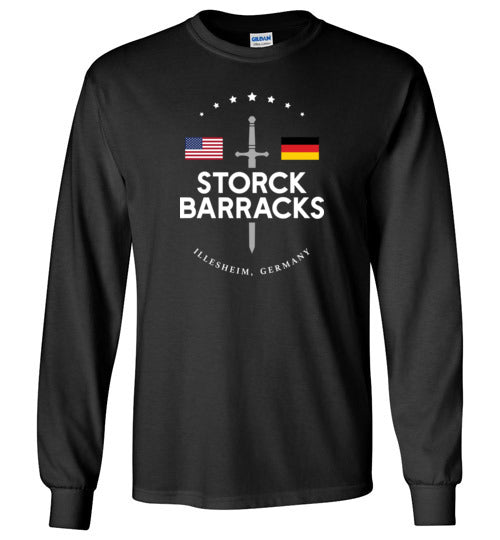 Storck Barracks - Men's/Unisex Long-Sleeve T-Shirt-Wandering I Store