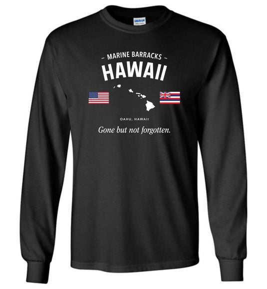 Marine Barracks Hawaii "GBNF" - Men's/Unisex Long-Sleeve T-Shirt