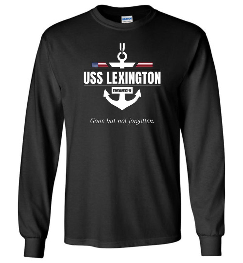 Load image into Gallery viewer, USS Lexington CV/CVA/CVS-16 &quot;GBNF&quot; - Men&#39;s/Unisex Long-Sleeve T-Shirt
