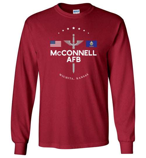 Load image into Gallery viewer, McConnell AFB - Men&#39;s/Unisex Long-Sleeve T-Shirt-Wandering I Store
