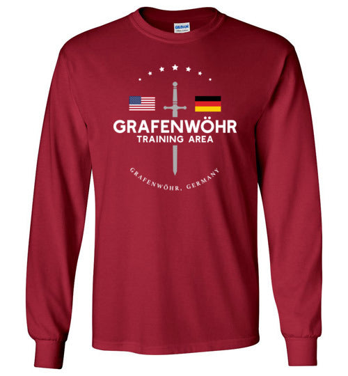 Grafenwohr Training Area - Men's/Unisex Long-Sleeve T-Shirt-Wandering I Store