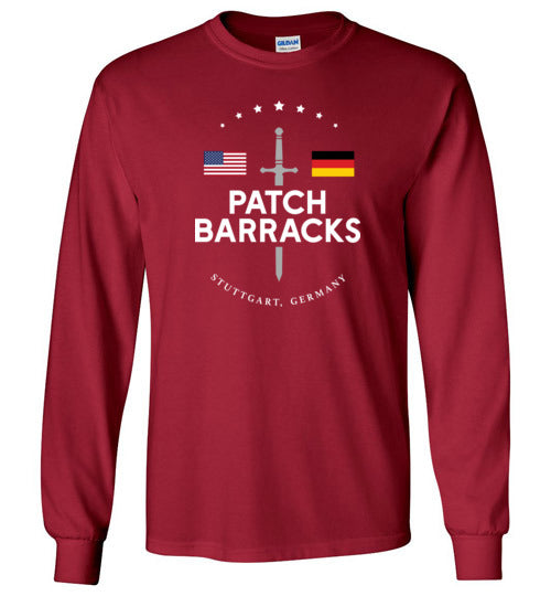 Patch Barracks - Men's/Unisex Long-Sleeve T-Shirt-Wandering I Store