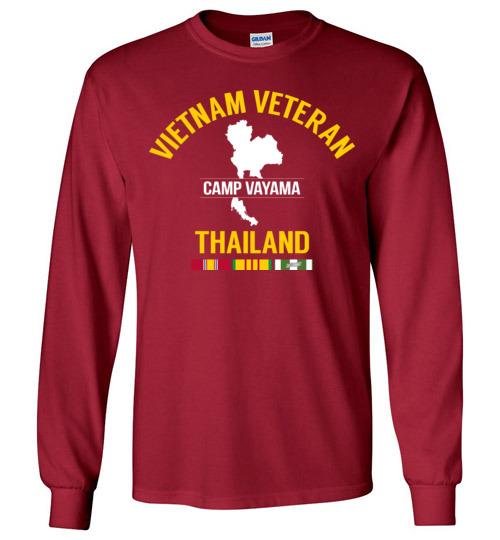 Load image into Gallery viewer, Vietnam Veteran Thailand &quot;Camp Vayama&quot; - Men&#39;s/Unisex Long-Sleeve T-Shirt
