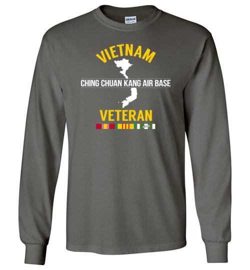 Load image into Gallery viewer, Vietnam Veteran &quot;Ching Chuan Kang Air Base&quot; - Men&#39;s/Unisex Long-Sleeve T-Shirt
