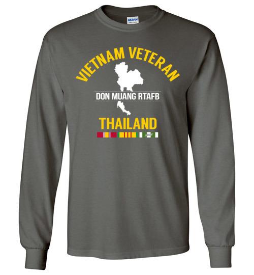 Load image into Gallery viewer, Vietnam Veteran Thailand &quot;Don Muang RTAFB&quot; - Men&#39;s/Unisex Long-Sleeve T-Shirt
