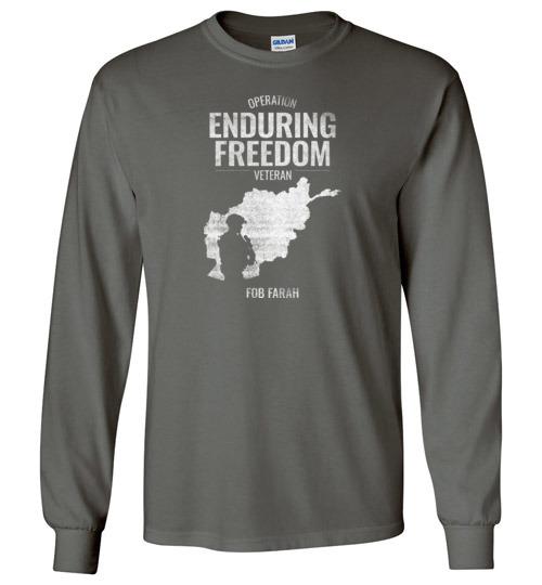 Load image into Gallery viewer, Operation Enduring Freedom &quot;FOB Farah&quot; - Men&#39;s/Unisex Long-Sleeve T-Shirt
