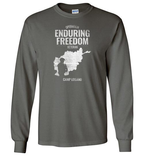 Load image into Gallery viewer, Operation Enduring Freedom &quot;Camp Losano&quot; - Men&#39;s/Unisex Long-Sleeve T-Shirt
