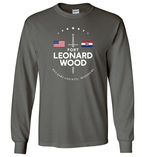Load image into Gallery viewer, Fort Leonard Wood - Men&#39;s/Unisex Long-Sleeve T-Shirt-Wandering I Store

