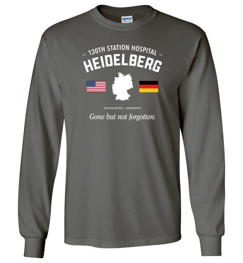 130th Station Hospital Heidelberg "GBNF" - Men's/Unisex Long-Sleeve T-Shirt-Wandering I Store