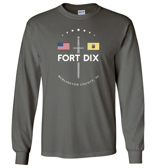 Load image into Gallery viewer, Fort Dix - Men&#39;s/Unisex Long-Sleeve T-Shirt-Wandering I Store
