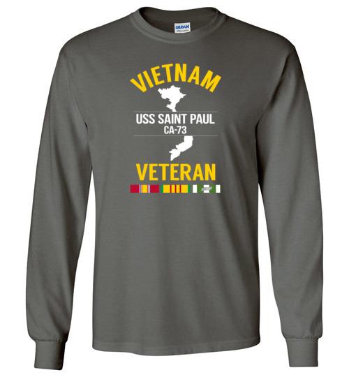 Vietnam Veteran "USS Saint Paul CA-73" - Men's/Unisex Long-Sleeve T-Shirt