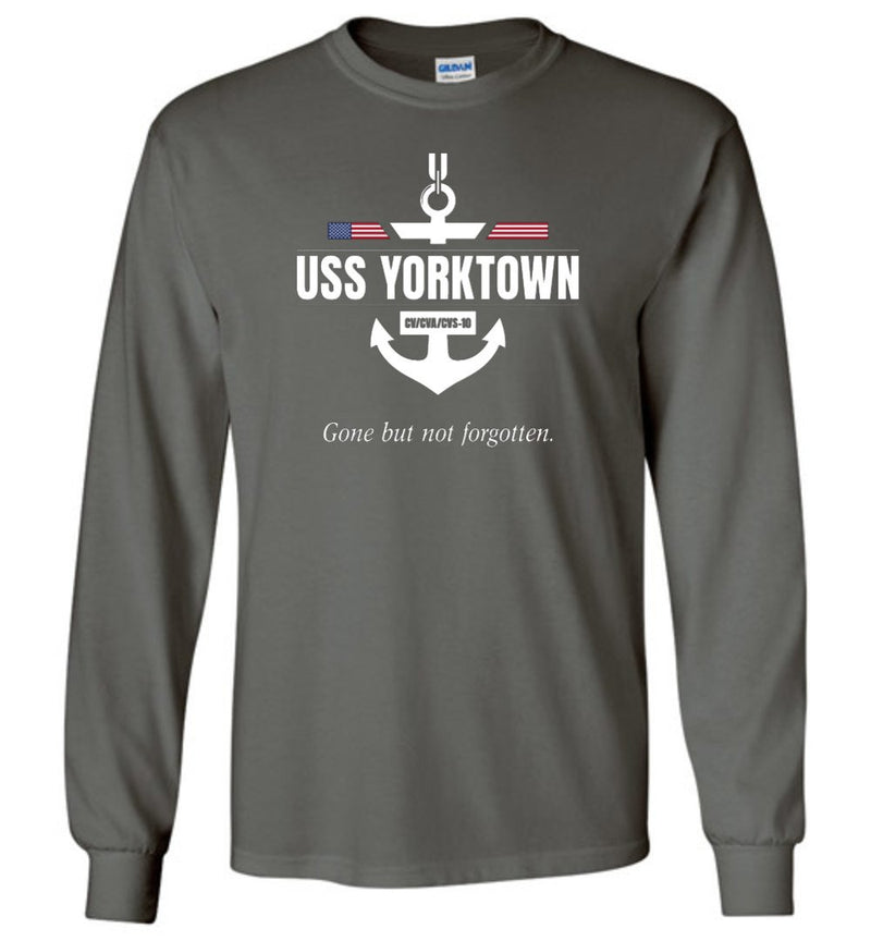 Load image into Gallery viewer, USS Yorktown CV/CVA/CVS-10 &quot;GBNF&quot; - Men&#39;s/Unisex Long-Sleeve T-Shirt
