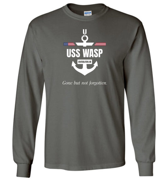 USS Wasp CV/CVA/CVS-18 "GBNF" - Men's/Unisex Long-Sleeve T-Shirt