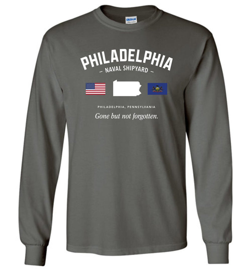 Load image into Gallery viewer, Philadelphia Naval Shipyard &quot;GBNF&quot; - Men&#39;s/Unisex Long-Sleeve T-Shirt
