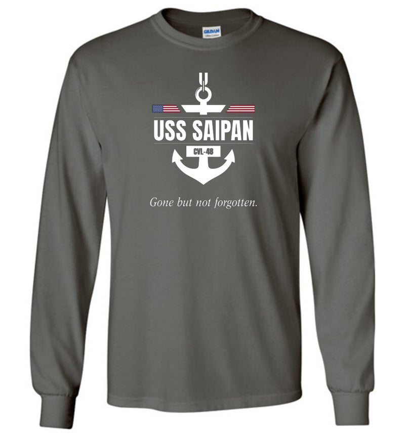 Load image into Gallery viewer, USS Saipan CVL-48 &quot;GBNF&quot; - Men&#39;s/Unisex Long-Sleeve T-Shirt
