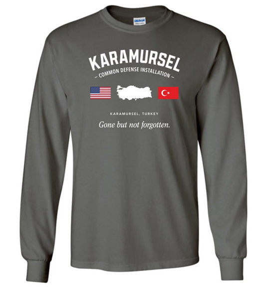 Karamursel Common Defense Installation "GBNF" - Men's/Unisex Long-Sleeve T-Shirt