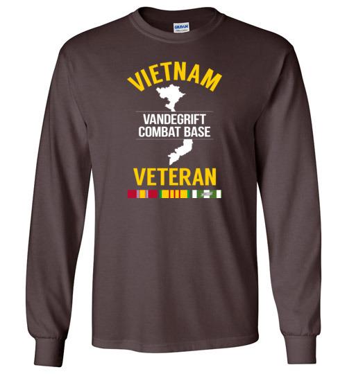 Vietnam Veteran "Vandegrift Combat Base" - Men's/Unisex Long-Sleeve T-Shirt