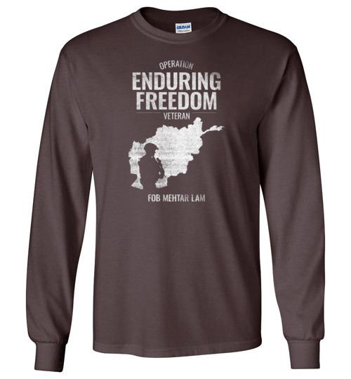 Load image into Gallery viewer, Operation Enduring Freedom &quot;FOB Mehtar Lam&quot; - Men&#39;s/Unisex Long-Sleeve T-Shirt
