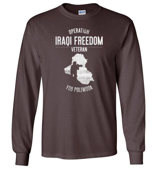 Operation Iraqi Freedom "FOB Poliwoda" - Men's/Unisex Long-Sleeve T-Shirt