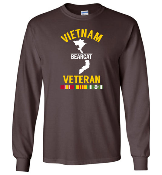 Vietnam Veteran "Bearcat" - Men's/Unisex Long-Sleeve T-Shirt