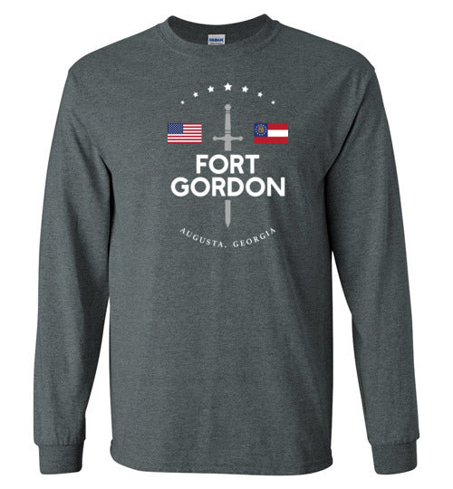 Load image into Gallery viewer, Fort Gordon - Men&#39;s/Unisex Long-Sleeve T-Shirt-Wandering I Store
