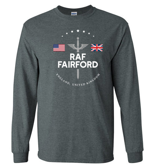 RAF Fairford - Men's/Unisex Long-Sleeve T-Shirt-Wandering I Store