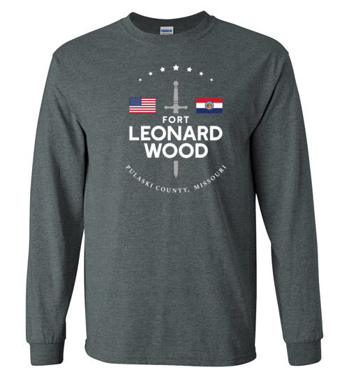Fort Leonard Wood - Men's/Unisex Long-Sleeve T-Shirt-Wandering I Store