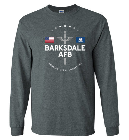 Load image into Gallery viewer, Barksdale AFB - Men&#39;s/Unisex Long-Sleeve T-Shirt-Wandering I Store
