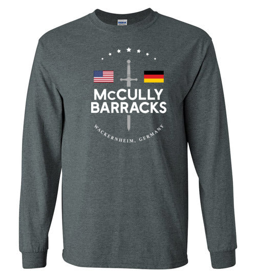 McCully Barracks - Men's/Unisex Long-Sleeve T-Shirt-Wandering I Store