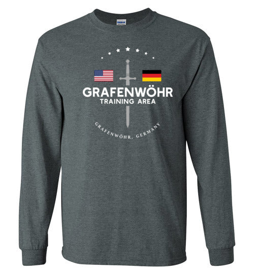Load image into Gallery viewer, Grafenwohr Training Area - Men&#39;s/Unisex Long-Sleeve T-Shirt-Wandering I Store
