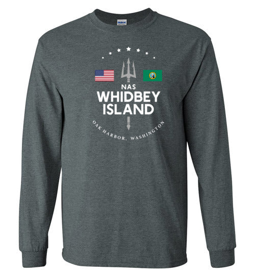 Load image into Gallery viewer, NAS Whidbey Island - Men&#39;s/Unisex Long-Sleeve T-Shirt-Wandering I Store
