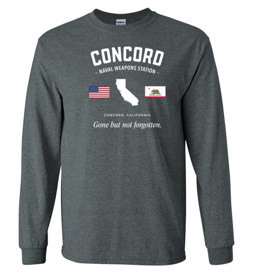Load image into Gallery viewer, Concord Naval Weapons Station &quot;GBNF&quot; - Men&#39;s/Unisex Long-Sleeve T-Shirt-Wandering I Store
