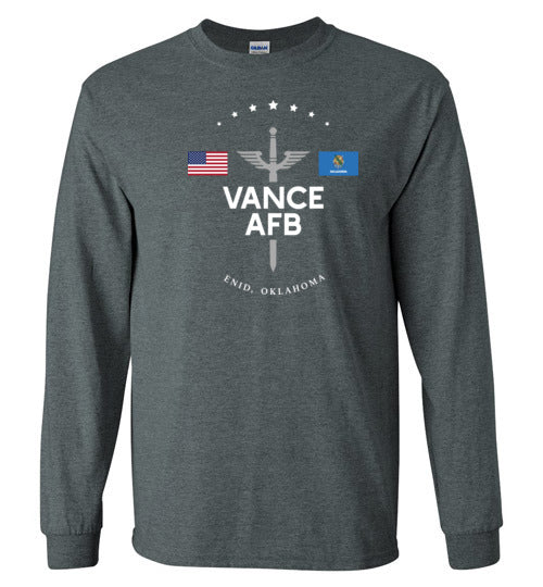 Vance AFB - Men's/Unisex Long-Sleeve T-Shirt-Wandering I Store