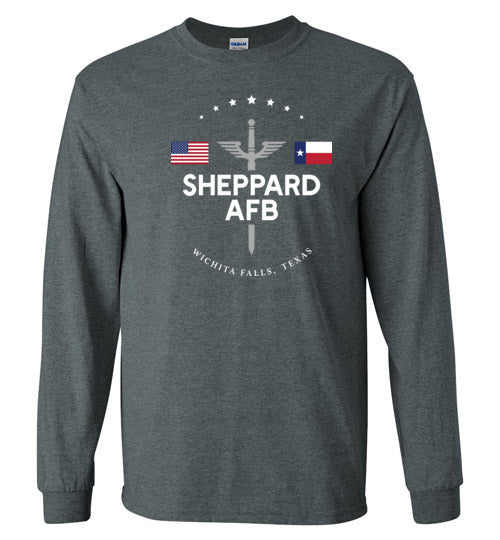 Load image into Gallery viewer, Sheppard AFB - Men&#39;s/Unisex Long-Sleeve T-Shirt-Wandering I Store
