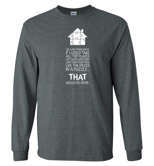 Pieces in a Puzzle - Men's/Unisex Long-Sleeve T-Shirt