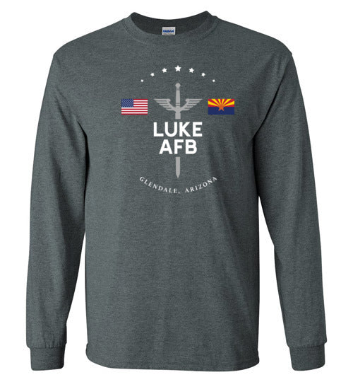 Luke AFB - Men's/Unisex Long-Sleeve T-Shirt-Wandering I Store