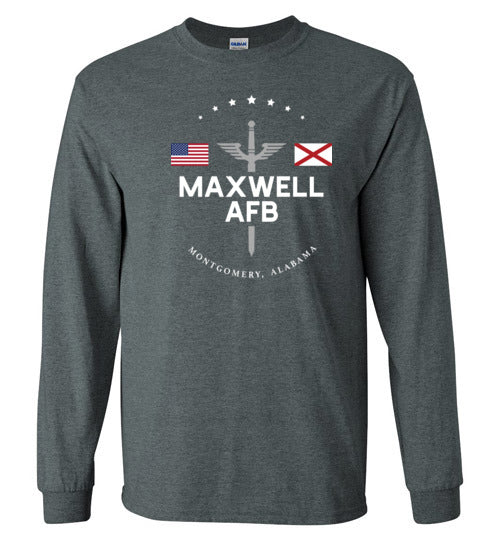 Maxwell AFB - Men's/Unisex Long-Sleeve T-Shirt-Wandering I Store