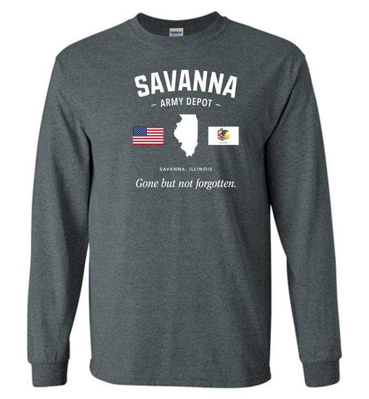 Savanna Army Depot "GBNF" - Men's/Unisex Long-Sleeve T-Shirt