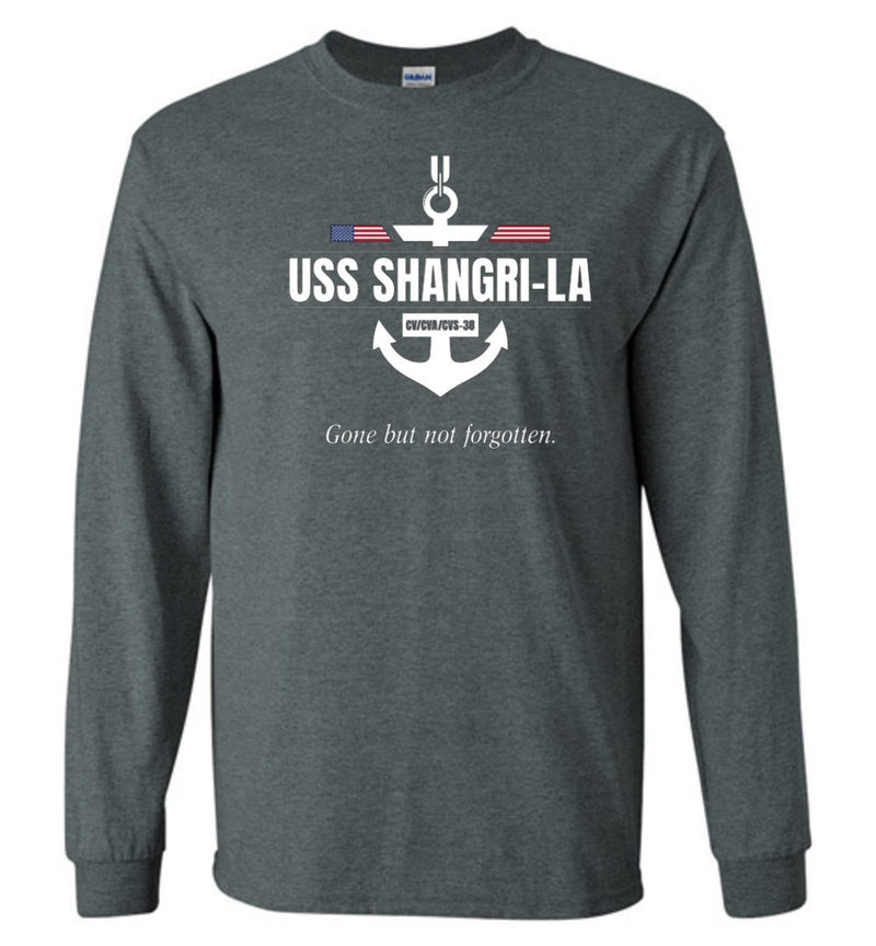 Load image into Gallery viewer, USS Shangri-La CV/CVA/CVS-38 &quot;GBNF&quot; - Men&#39;s/Unisex Long-Sleeve T-Shirt
