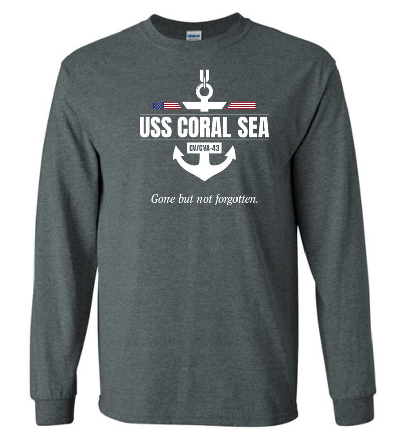 Load image into Gallery viewer, USS Coral Sea CV/CVA-43 &quot;GBNF&quot; - Men&#39;s/Unisex Long-Sleeve T-Shirt
