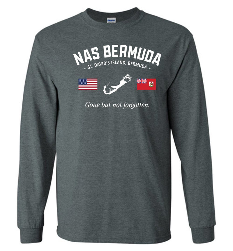 Load image into Gallery viewer, NAS Bermuda &quot;GBNF&quot; - Men&#39;s/Unisex Long-Sleeve T-Shirt
