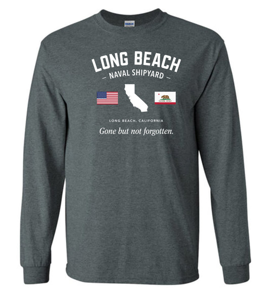 Long Beach Naval Shipyard "GBNF" - Men's/Unisex Long-Sleeve T-Shirt