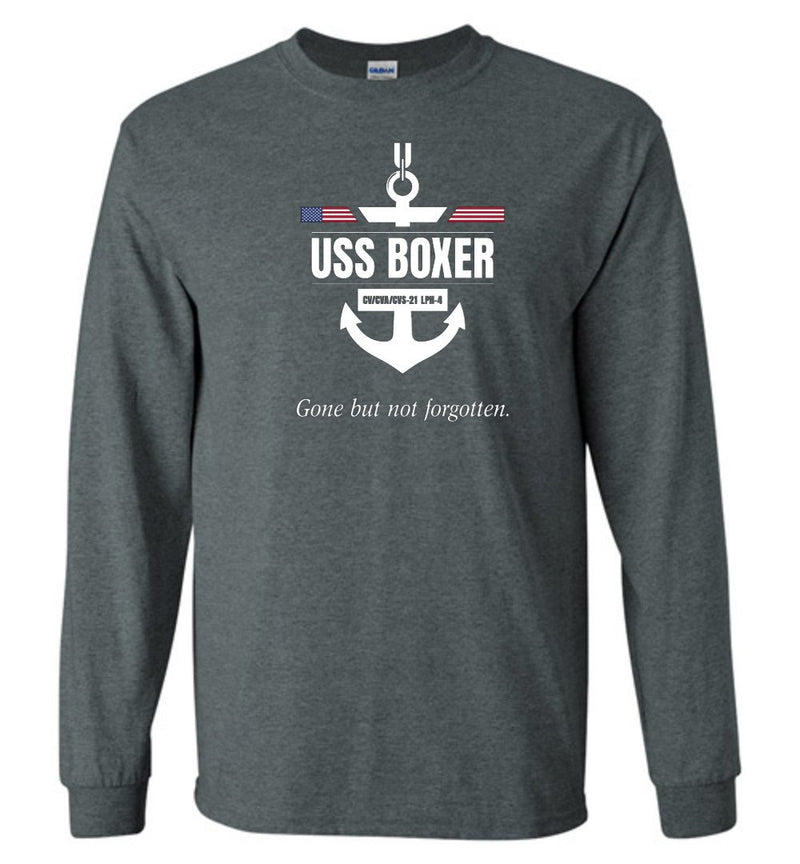 Load image into Gallery viewer, USS Boxer CV/CVA/CVS-21 LPH-4 &quot;GBNF&quot; - Men&#39;s/Unisex Long-Sleeve T-Shirt
