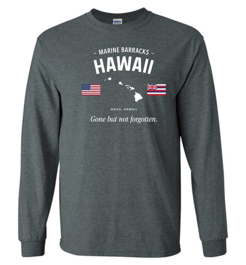 Load image into Gallery viewer, Marine Barracks Hawaii &quot;GBNF&quot; - Men&#39;s/Unisex Long-Sleeve T-Shirt
