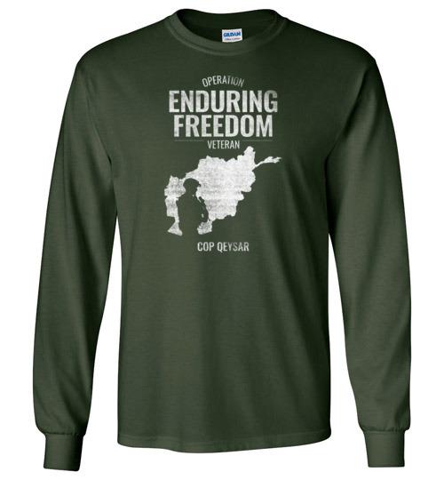 Load image into Gallery viewer, Operation Enduring Freedom &quot;COP Qeysar&quot; - Men&#39;s/Unisex Long-Sleeve T-Shirt
