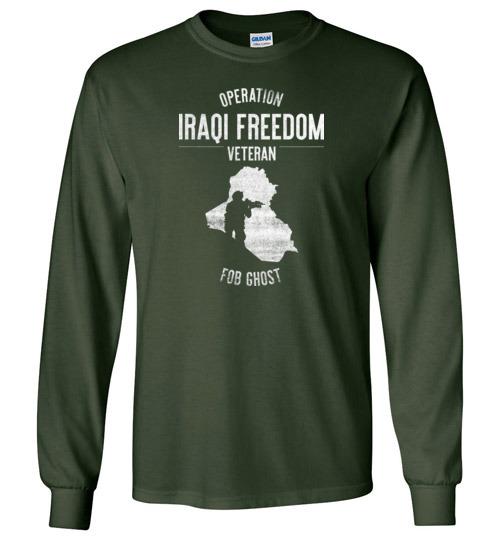 Load image into Gallery viewer, Operation Iraqi Freedom &quot;FOB Ghost&quot; - Men&#39;s/Unisex Long-Sleeve T-Shirt
